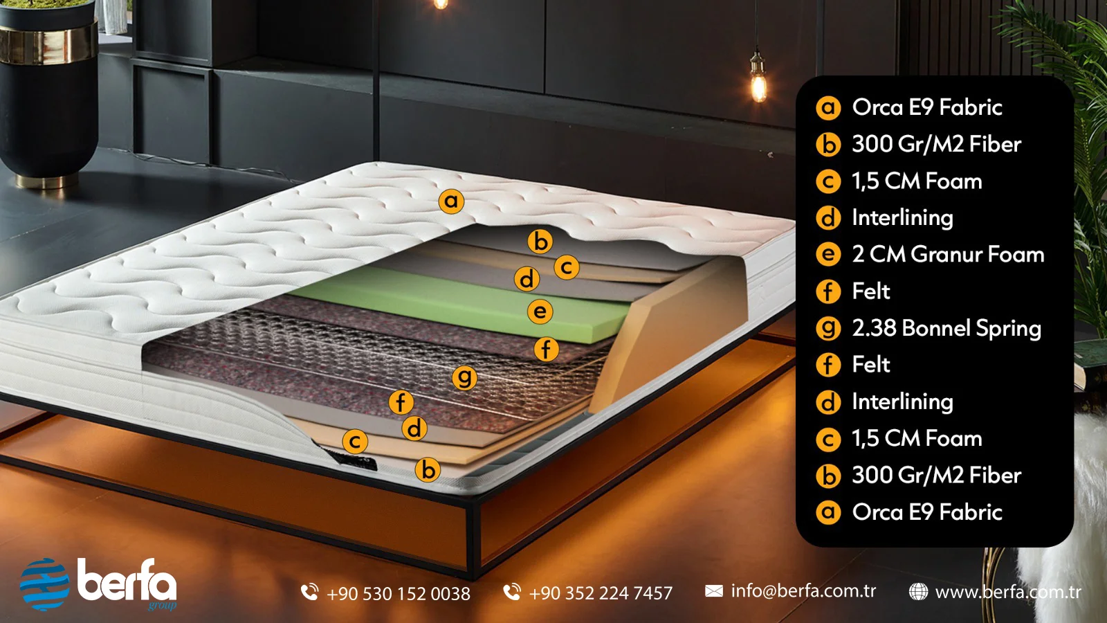 Bronz Optimum 27cm – Hotel Bed Supplier Turkey