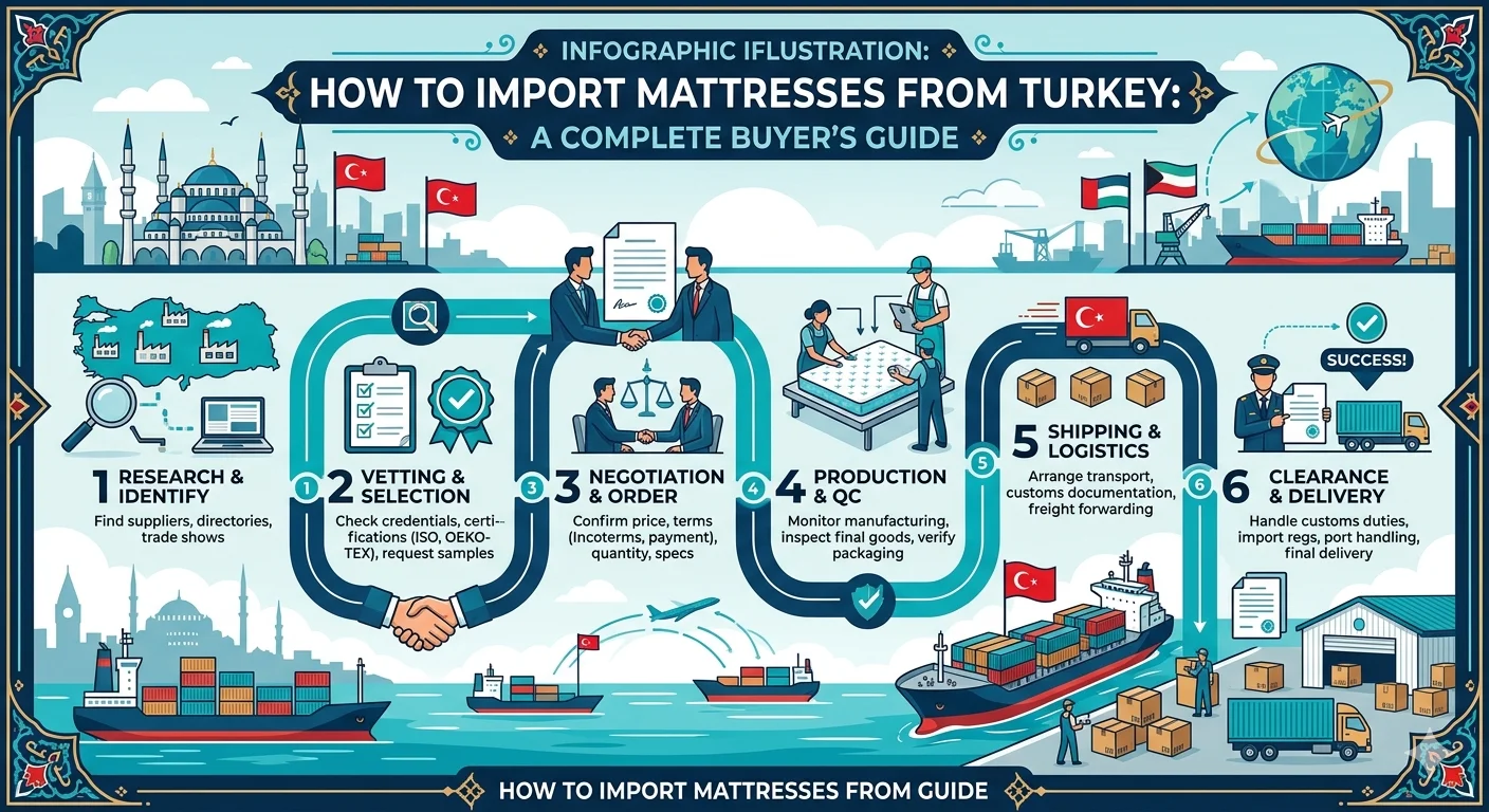How to Import Mattresses from Turkey – Complete Buyer's Guide
