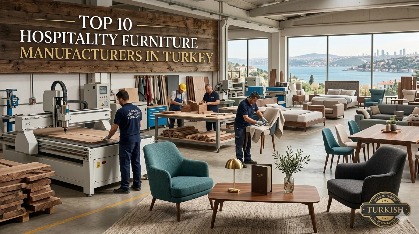 Top 10 Hospitality Furniture Manufacturers in Turkey